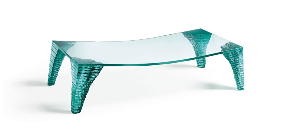 Atlas – Fiam Italia | Table basse design haut de gamme en verre sculpté disponible chez D-Style Interior