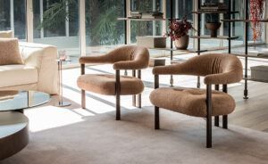 Greta Lounge Cattelan Italia – Fauteuil design haut de gamme disponible chez D-Style Interior