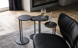 Sting XL Cattelan Italia – Table basse design haut de gamme avec plateau céramique Marmi et base acier, disponible chez D-Style Interior
