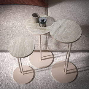 Sting XL Cattelan Italia – Table basse design haut de gamme avec plateau céramique Marmi et base acier, disponible chez D-Style Interior