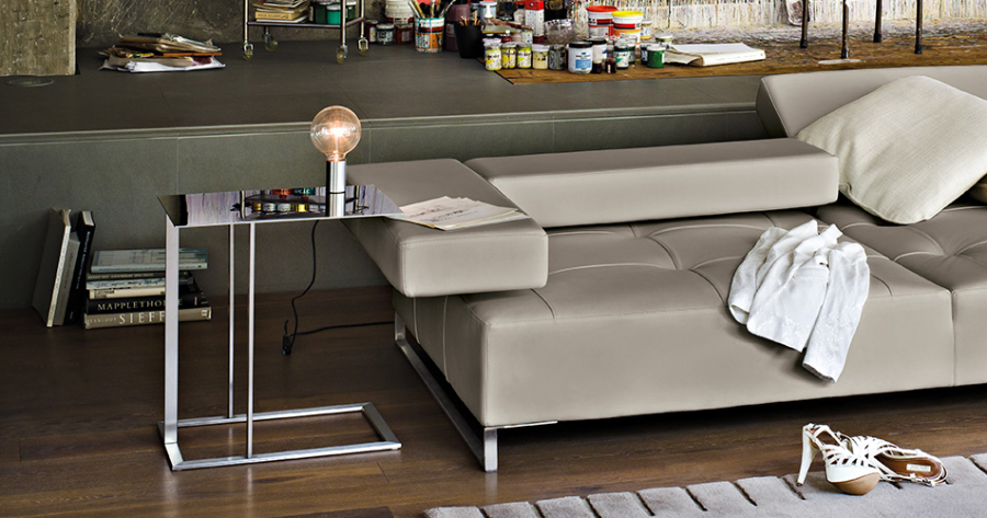 Loft Side Table – Table basse design Arketipo Firenze en deux hauteurs