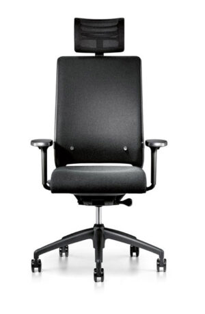 Hero 265H, chaise de bureau ergonomique et haut de gamme, ajustable automatiquement pour un confort optimal. Disponible chez D-Style Interior.