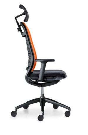 Hero 265H, chaise de bureau ergonomique et haut de gamme, ajustable automatiquement pour un confort optimal. Disponible chez D-Style Interior.