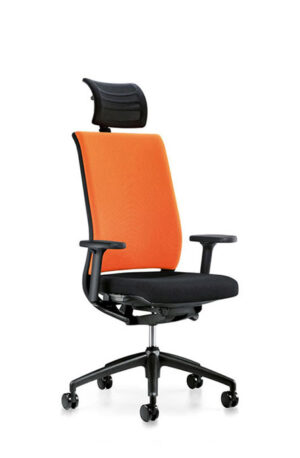 Hero 265H, chaise de bureau ergonomique et haut de gamme, ajustable automatiquement pour un confort optimal. Disponible chez D-Style Interior.