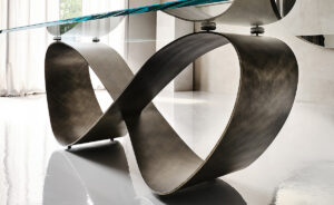 Butterfly – Table design contemporain Cattelan Italia disponible chez D-Style Interior