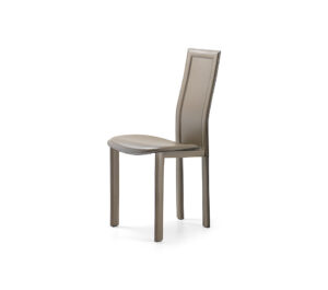 Lara Chaise design haut de gamme de Cattelan Italia en cuir avec coutures apparentes, disponible chez D-Style Interior.