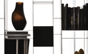 Bibliothèque design haut de gamme Latitude Cattelan Italia, bibliothèque modulable métallique avec module 70x26x100 cm, disponible chez D-Style Interior.