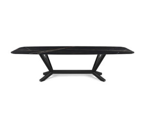 Planer Keramik table design haut de gamme en céramique et acier laqué, symbole d’élégance et de savoir-faire italien. Disponible chez D-Style Interior.