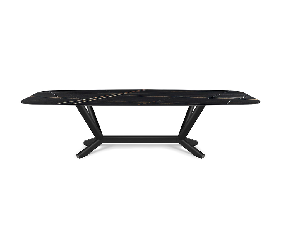 Planer Keramik table design haut de gamme en céramique et acier laqué, symbole d’élégance et de savoir-faire italien. Disponible chez D-Style Interior.