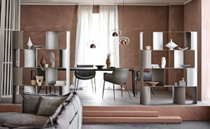 Bibliothèque design haut de gamme Fulham – Cattelan Italia