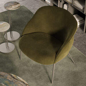 Camilla Lounge Chaise design de Cattelan Italia, une création raffinée aux lignes fluides et enveloppantes. Disponible chez D-Style Interior.
