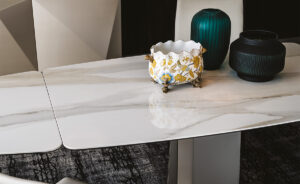 DUFFY Keramik Drive – Table extensible en céramique Cattelan Italia