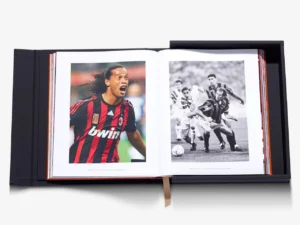 Livre design haut de gamme AC Milan (Ultimate) par Assouline, édition collector en cuir, disponible chez D-Style Interior.