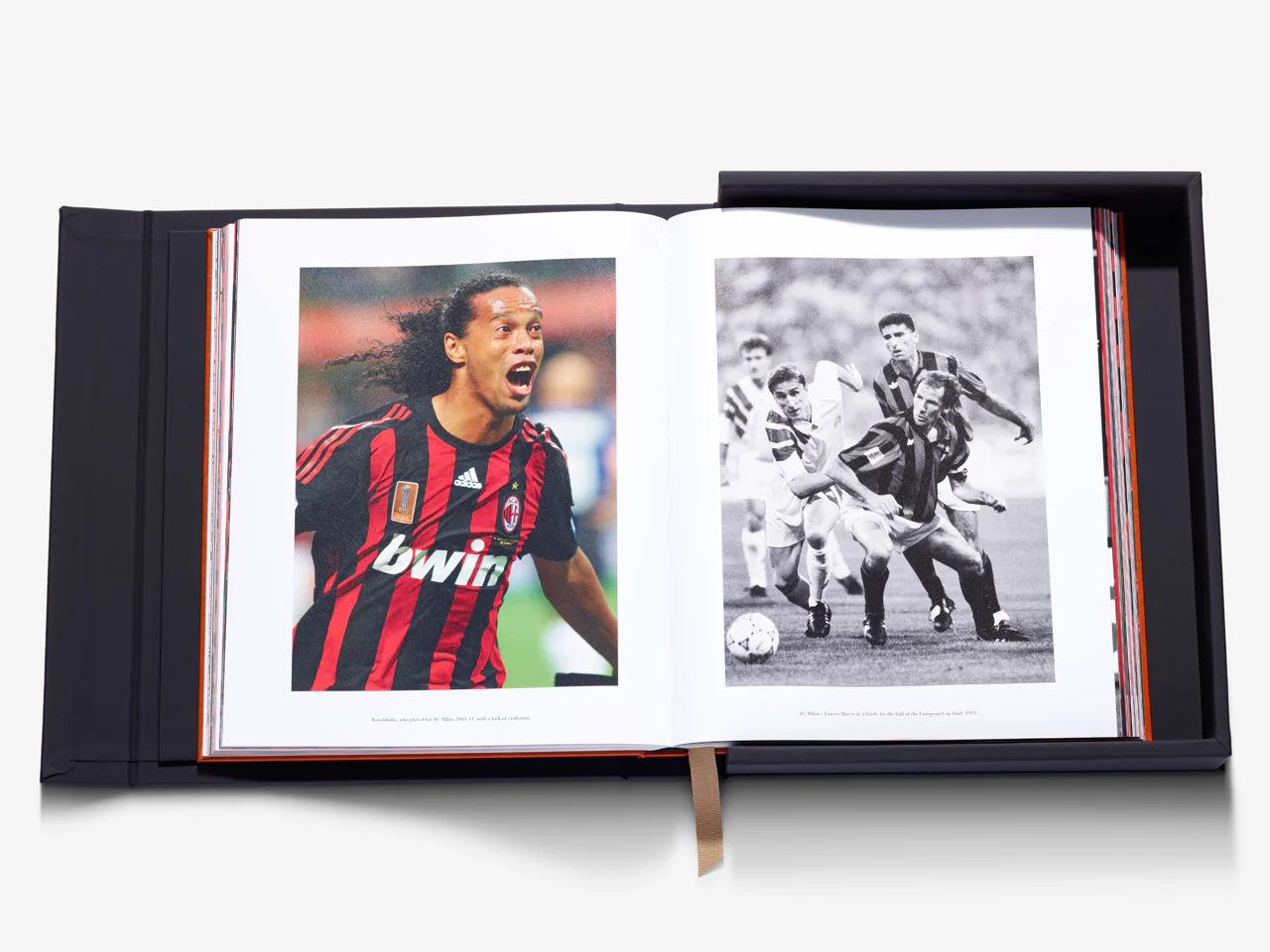Livre design haut de gamme AC Milan (Ultimate) par Assouline, édition collector en cuir, disponible chez D-Style Interior.