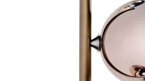 Luminaire suspendu BULLES XL SOSPENSIONE en verre borosilicaté et structure bronze par Reflex Angelo disponible chez D-Style Interior
