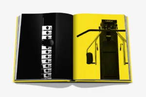 Livre design haut de gamme Technogym: The Art of Wellness par Assouline, édition premium sur la révolution du wellness, disponible chez D-Style Interior.