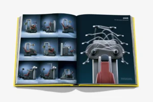 Livre design haut de gamme Technogym: The Art of Wellness par Assouline, édition premium sur la révolution du wellness, disponible chez D-Style Interior.