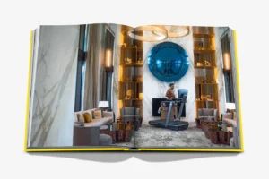 Livre design haut de gamme Technogym: The Art of Wellness par Assouline, édition premium sur la révolution du wellness, disponible chez D-Style Interior.