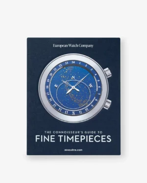 Livre design haut de gamme The Connoisseur's Guide to Fine Timepieces Assouline, disponible chez D-Style Interior.