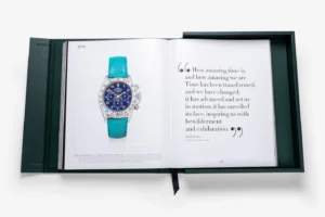 Livre design haut de gamme Rolex: The Impossible Collection par Assouline, édition Ultimate sous écrin cuir, disponible chez D-Style Interior.