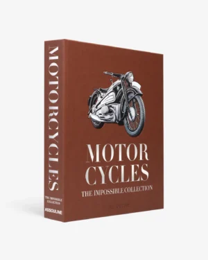 Livre design haut de gamme The Impossible Collection of Motorcycles Assouline, édition Ultimate Collection, disponible chez D-Style Interior.