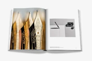 Livre design haut de gamme Montblanc: Inspire Writing par Assouline, édition Legends sous étui luxueux, disponible chez D-Style Interior.
