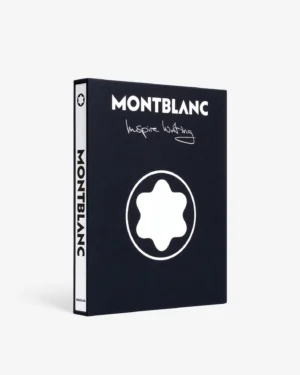 Livre design haut de gamme Montblanc: Inspire Writing par Assouline, édition Legends sous étui luxueux, disponible chez D-Style Interior.
