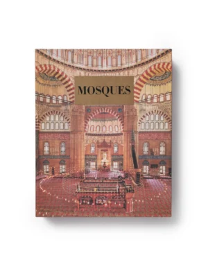 Livre design haut de gamme Mosques: The 100 Most Iconic Islamic Houses Of Worship Assouline, édition Ultimate Collection, disponible chez D-Style Interior.