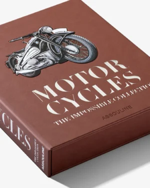 Livre design haut de gamme The Impossible Collection of Motorcycles Assouline, édition Ultimate Collection, disponible chez D-Style Interior.