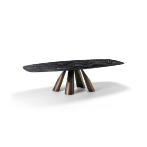 Table à manger design haut de gamme Prince par Arketipo, design sculptural de Giuseppe Viganò, disponible chez D-Style Interior