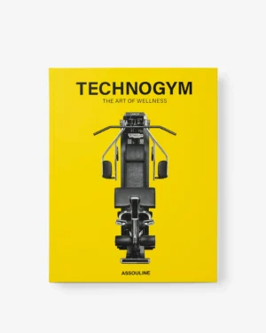 Livre design haut de gamme Technogym: The Art of Wellness par Assouline, édition premium sur la révolution du wellness, disponible chez D-Style Interior.
