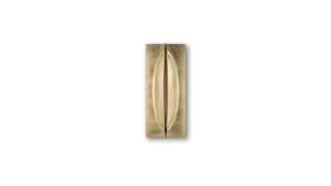 Applique murale TERRA APPLIQUE en verre extra-clair finition feuille d’or avec structure en laiton et LED intégrée par Reflex Angelo, disponible chez D-Style Interior