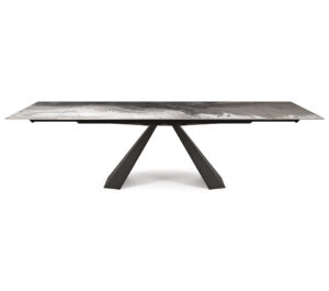 ELIOT Crystalart Drive – Table extensible en verre décoratif | Cattelan Italia
