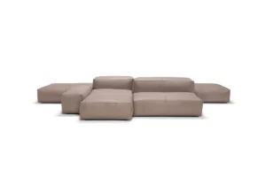 Davis Modulare canapé  d’Amura Lab conjugue design modulable, confort luxueux et élégance italienne intemporelle. Disponible chez D-Style Interior.