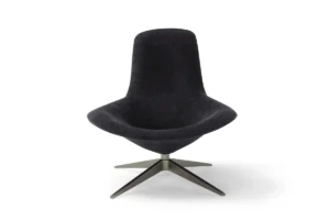 Medea fauteuil design haut de gamme par Amura Lab allie formes sculpturales, confort enveloppant et élégance italienne. Disponible chez D-Style Interior.