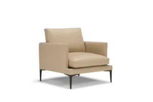 Segno fauteuil d’Amura Lab combine lignes épurées, structure métallique et confort absolu dans une élégance italienne intemporelle. Disponible chez D-Style Interior.