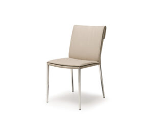 Isabel ML Chaise design haut de gamme signée Cattelan Italia, alliant élégance, confort et savoir-faire italien, disponible chez D-Style Interior.