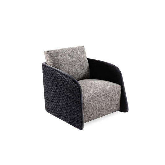 Swan | Fauteuil de bureau design Bentley Home en cuir ou tissu, structure en bois courbé, accoudoirs dynamiques, disponible chez D-Style Interior