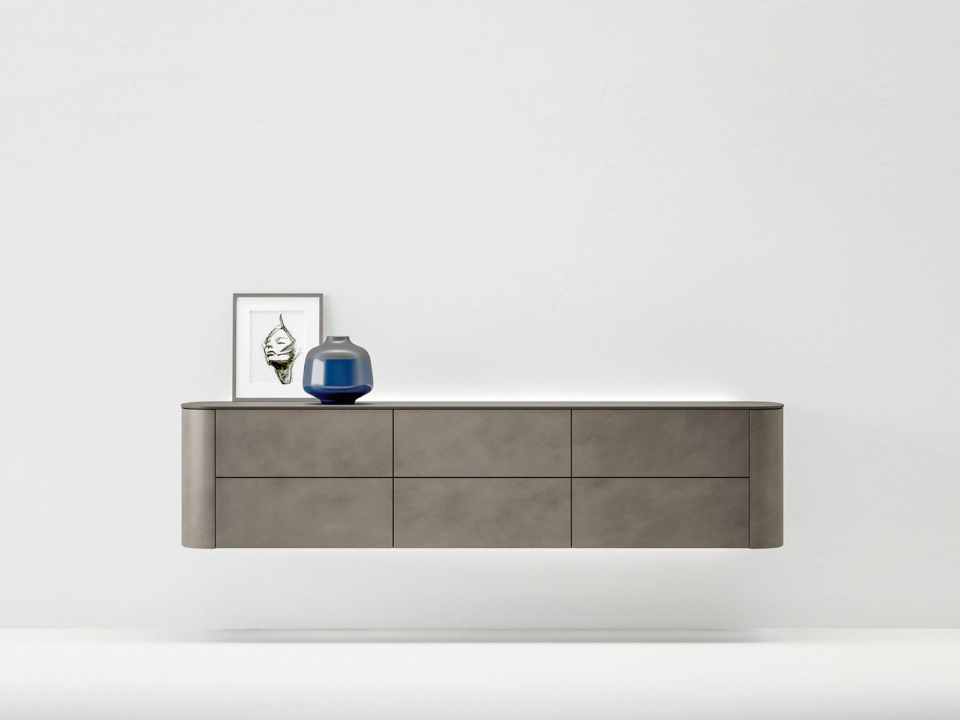 Suspended Side – Buffet design haut de gamme Caccaro disponible chez D-Style Interior