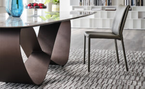 Butterfly Keramik – Table design contemporain Cattelan Italia disponible chez D-Style Interior