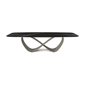 Butterfly Keramik – Table design contemporain Cattelan Italia disponible chez D-Style Interior