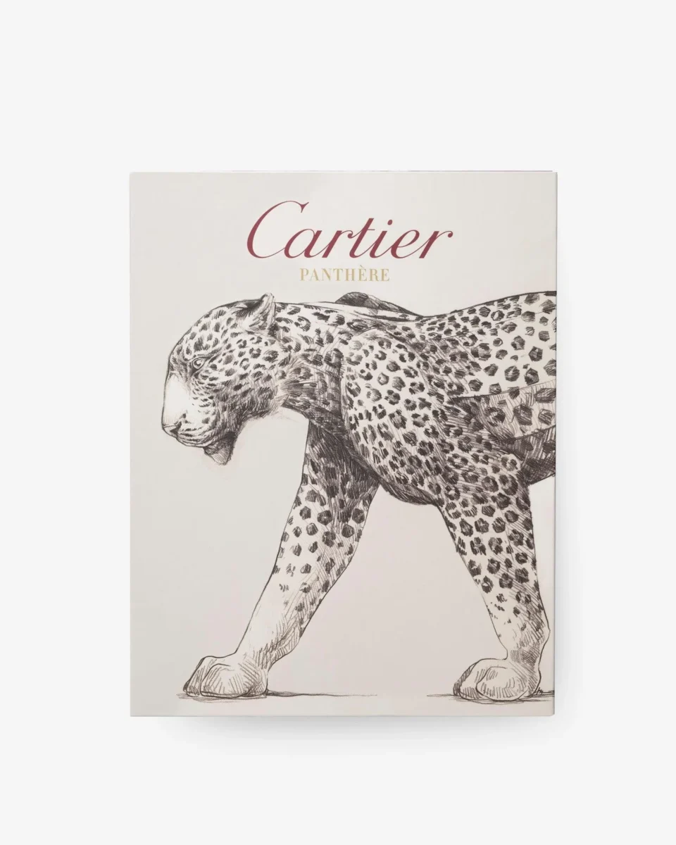 Livre design haut de gamme Cartier Panthère par Assouline, édition Legends sous étui luxueux, disponible chez D-Style Interior.