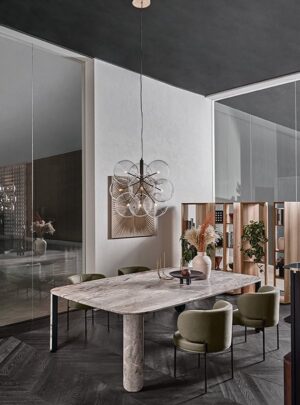 Clemo T Gallotti&Radice table de salle à manger design D-Style Interior