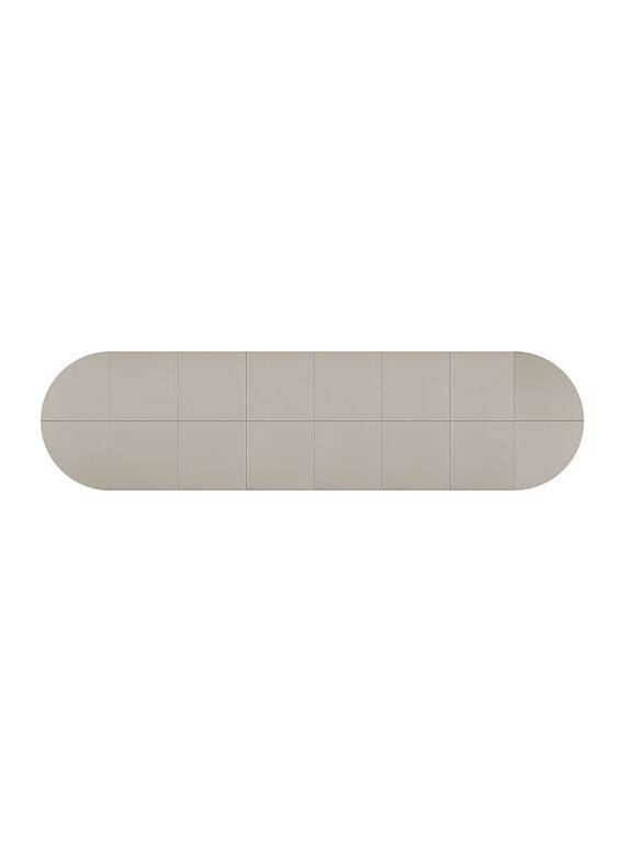 Ceo Cube | Table ovale de réunion Poltrona Frau par Lella et Massimo Vignelli, design italien haut de gamme en cuir Pelle Frau®, disponible chez D-Style Interior