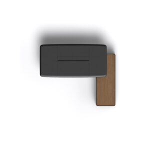 Trust | Bureaux design haut de gamme Regular Poltrona Frau par Lievore – Altherr – Park, design italien haut de gamme avec plateau en cuir Pelle Frau® ou Techno Wood, disponible chez D-Style Interior