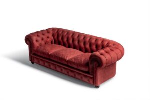 Fauteuil design haut de gamme Chester OB-X PF par Ozwald Boateng x Poltrona Frau, motif Tribal embossé main sur Pelle Frau Nubuck, disponible chez D-Style Interior