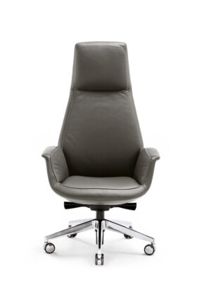 Downtown | Chaise de bureau par Poltrona Frau, design haut de gamme par Jean-Marie Massaud, revêtement cuir Pelle Frau®. Disponible chez D-Style Interior.
