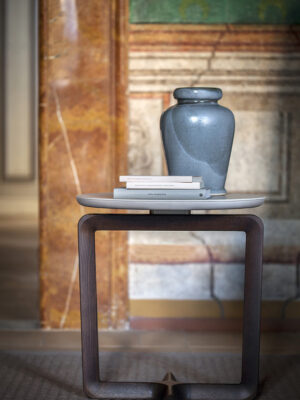 Fidelio | Table basse Ø45cm - Table basse design haut de gamme Poltrona Frau disponible chez D-Style Interior