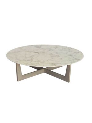 Ilary | Table basse base en bois - Table basse design haut de gamme Poltrona Frau disponible chez D-Style Interior