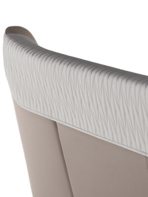 DUO Lit design haut de gamme par Poltrona Frau en cuir Pelle Frau® et bois massif, design italien disponible chez D-Style Interior